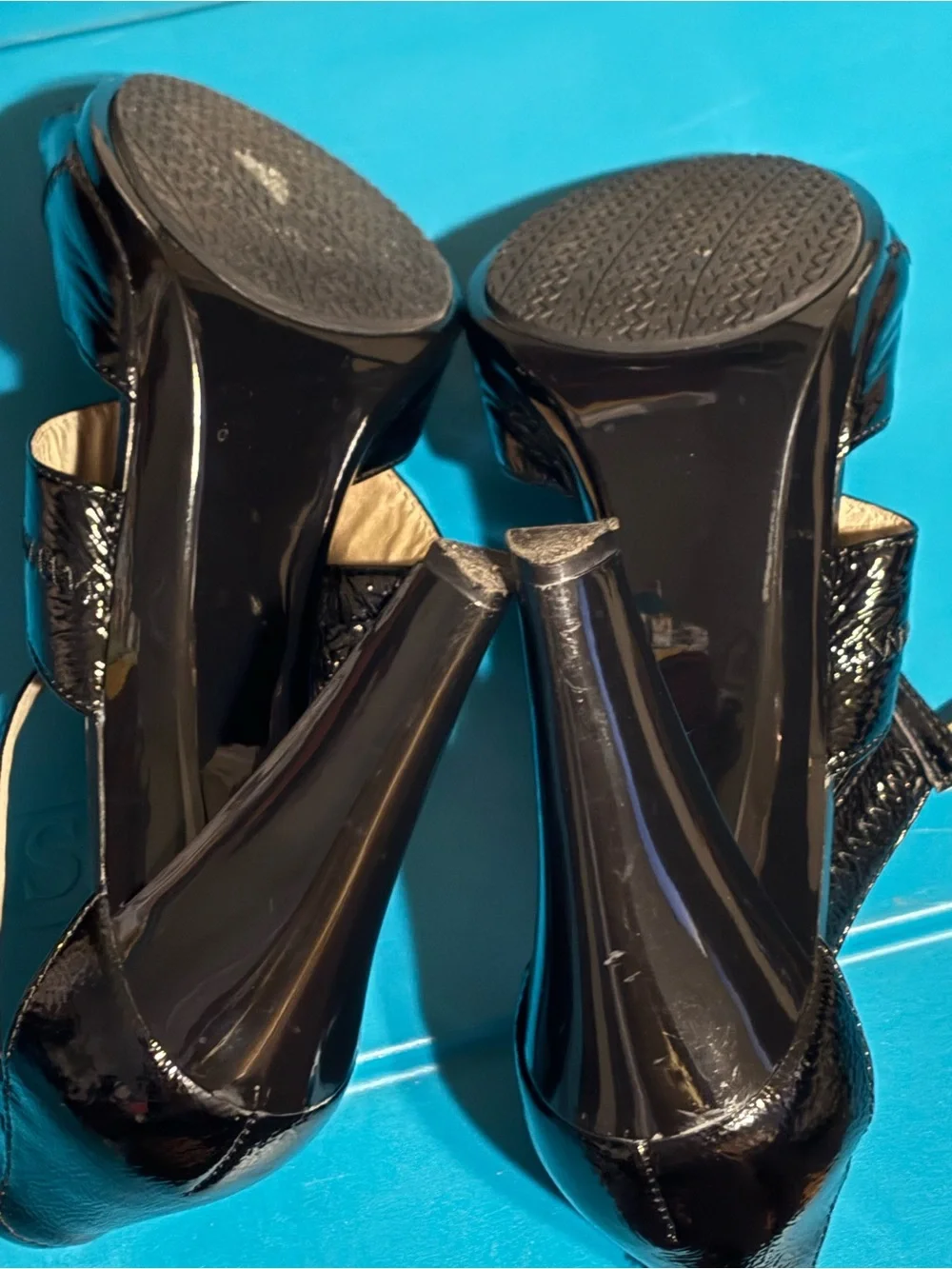 Michael Kors glossy patent